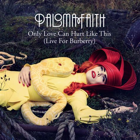 paloma faith only love can hurt like this live burberry